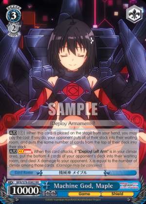 Machine God, Maple