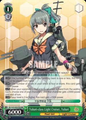 Yubari-class Light Cruiser, Yubari