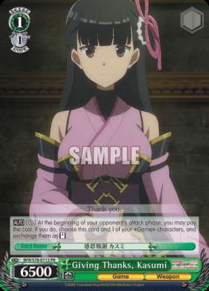 Giving Thanks,Kasumi