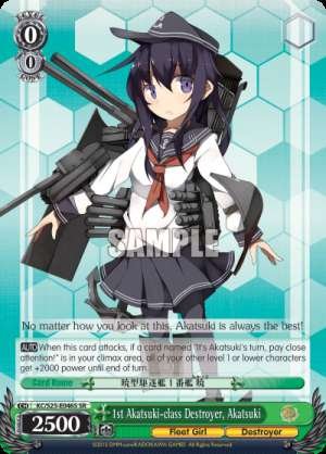 1st Akatsuki-class Destroyer, Akatsuki