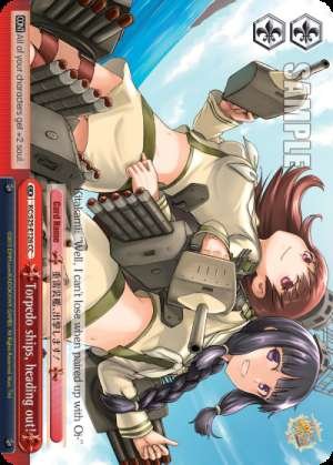 Torpedo ships, heading out!