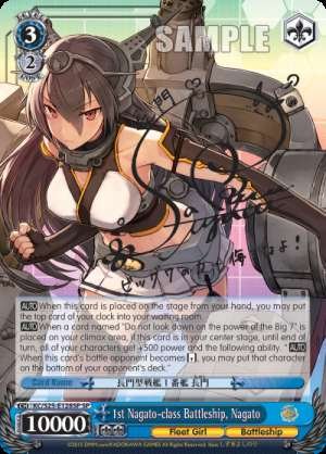 1st Nagato-class Battleship, Nagato
