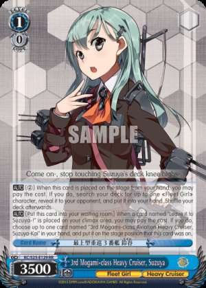 3rd Mogami-class Heavy Cruiser, Suzuya
