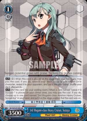 3rd Mogami-class Heavy Cruiser, Suzuya