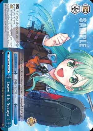 Leave it to Suzuya-!