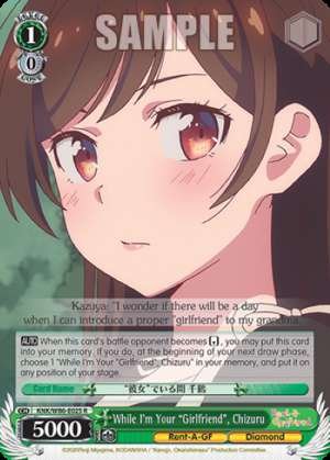 While I'm Your "Girlfriend", Chizuru