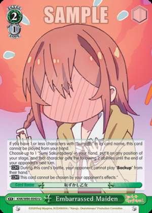 Embarrassed Maiden