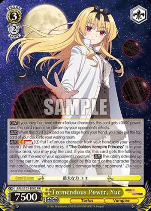 Tremendous Power, Yue