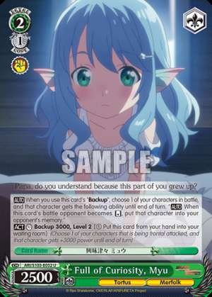 Full of Curiosity, Myu