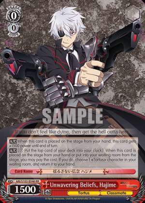 Unwavering Beliefs, Hajime