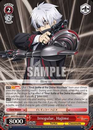 Irregular, Hajime