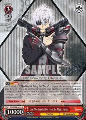One Who Crawled Out From the Abyss, Hajime