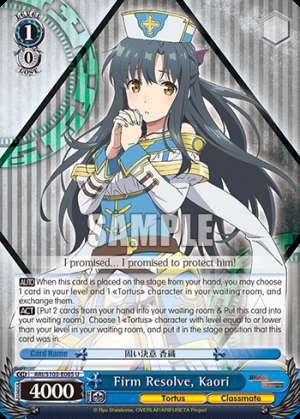 Firm Resolve, Kaori