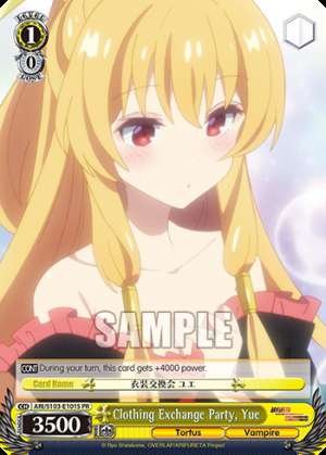 Clothing Exchange Party, Yue