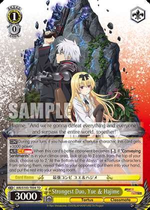 Strongest Duo, Yue & Hajime