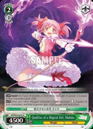 Qualities of a Magical Girl, Madoka
