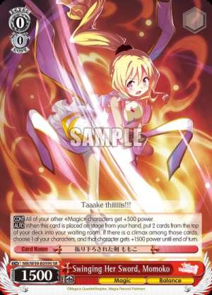 Swinging Her Sword, Momoko