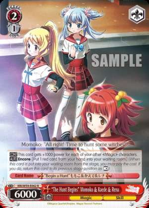 "The Hunt Begins" Momoko & Kaede & Rena