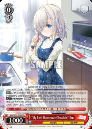 "My First Homemade Chocolate" Ren