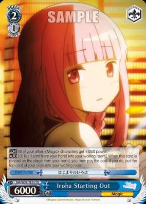 Iroha Starting Out