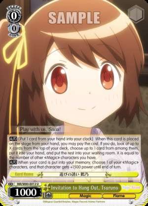 Invitation to Hang Out, Tsuruno