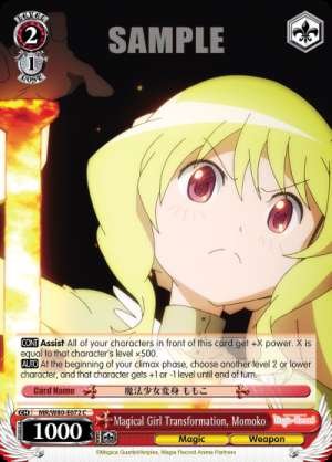 Magical Girl Transformation, Momoko