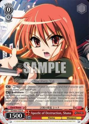 Apostle of Destruction, Shana