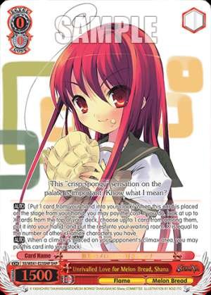 Unrivalled Love for Melon Bread, Shana