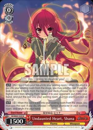Undaunted Heart, Shana