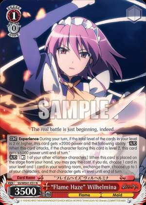 “Flame Haze” Wilhelmina