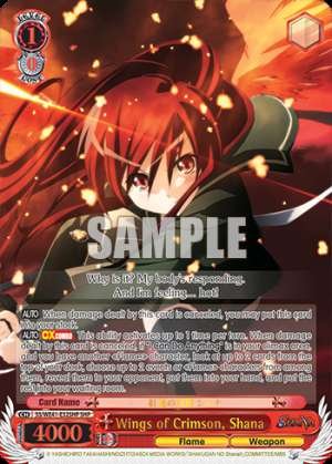 Wings of Crimson, Shana