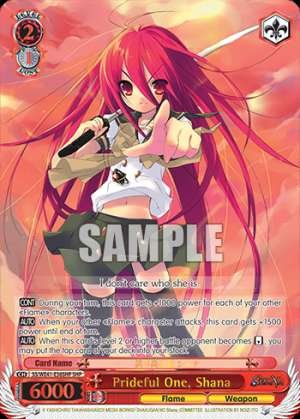 Prideful One, Shana