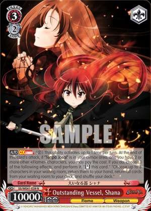 Outstanding Vessel, Shana
