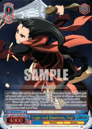 Logic and Emotions, Yuji