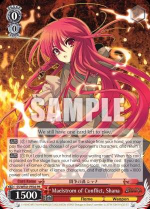 Maelstrom of Conflict, Shana