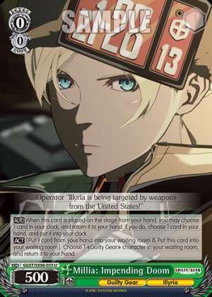 Millia: Impending Doom