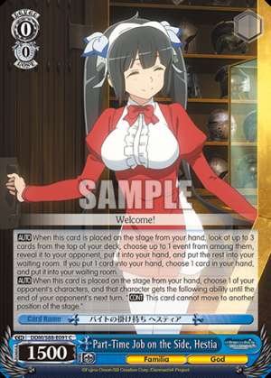 Part-Time Job on the Side, Hestia
