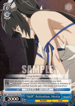 "Skill" Activation, Hestia