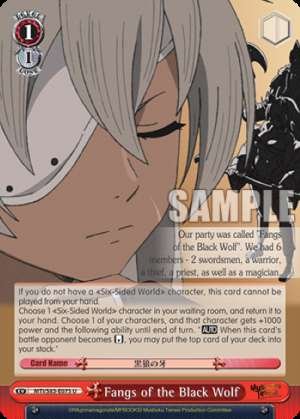 Fangs of the Black Wolf
