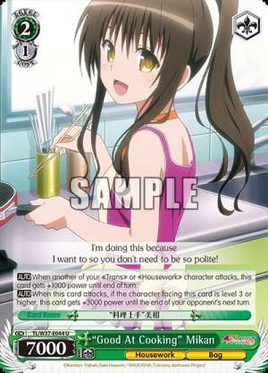 “Good At Cooking” Mikan