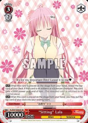 “Sitting” Lala
