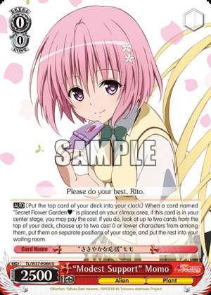 “Modest Support” Momo