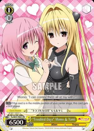 "Troubled Days" Momo & Yami