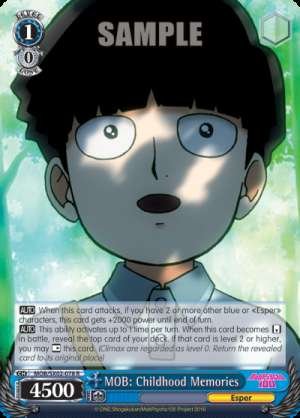 MOB: Childhood Memories