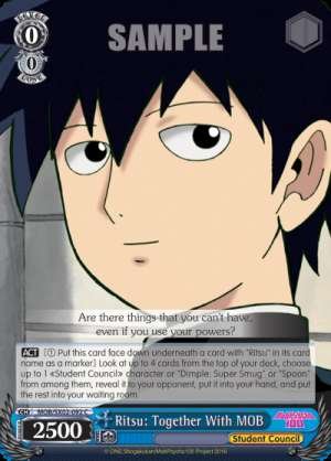 Ritsu: Together With MOB