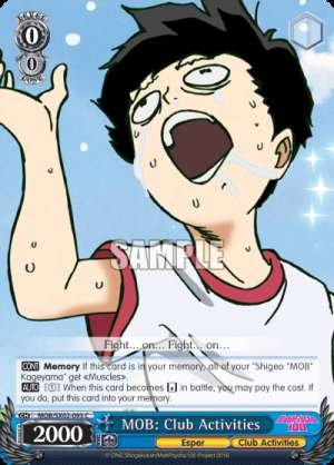 MOB: Club Activities