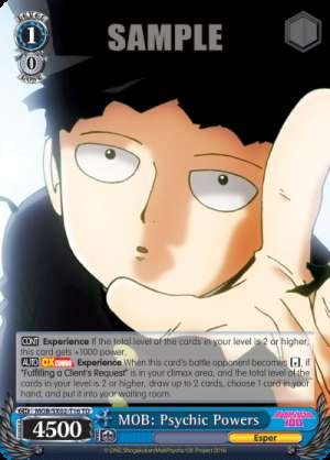 MOB: Psychic Powers