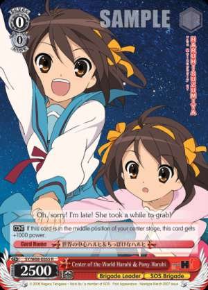 Center of the World Haruhi & Puny Haruhi