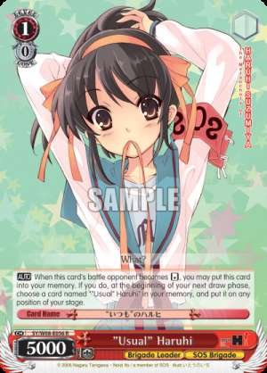 "Usual" Haruhi
