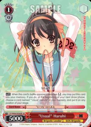 "Usual" Haruhi